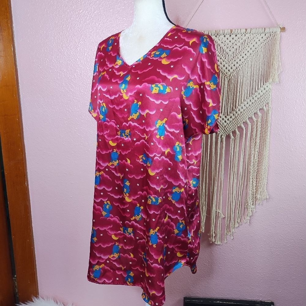 Winnie the Pooh | Satin Sleep Dress Small